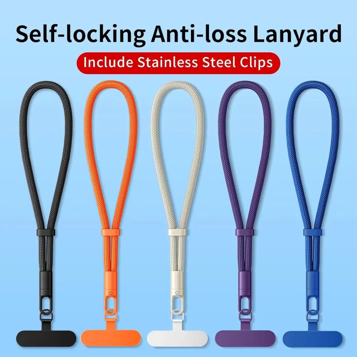 Universal 360° Rotating Phone Wrist Strap